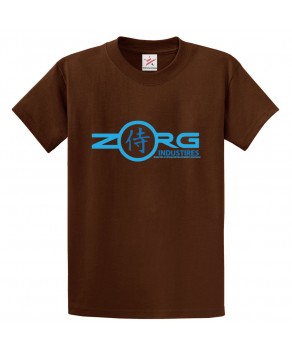 Zorg Industries Classic Unisex Kids and Adults T-Shirt for Sci-Fi Movie Fans